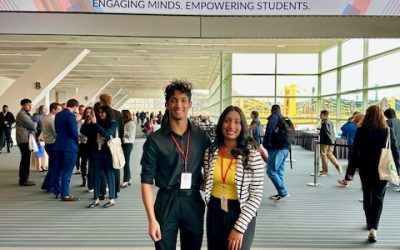 Nirav Kottury and Niati Kottury at The National Conference on Undergraduate Research (NCUR) 2024-2025
